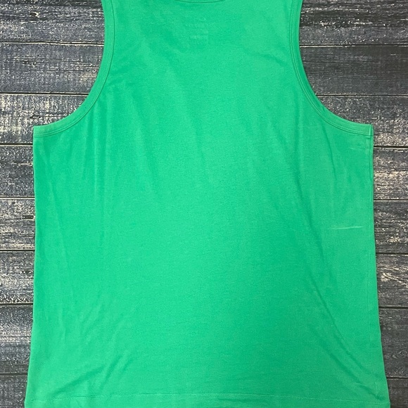 Nike Dri-Fit Mens No Rest Days Green Training Tank Sleeveless Top Sz L - Picture 4 of 5
